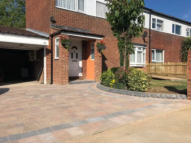 Driveway block paving in leighton buzzard