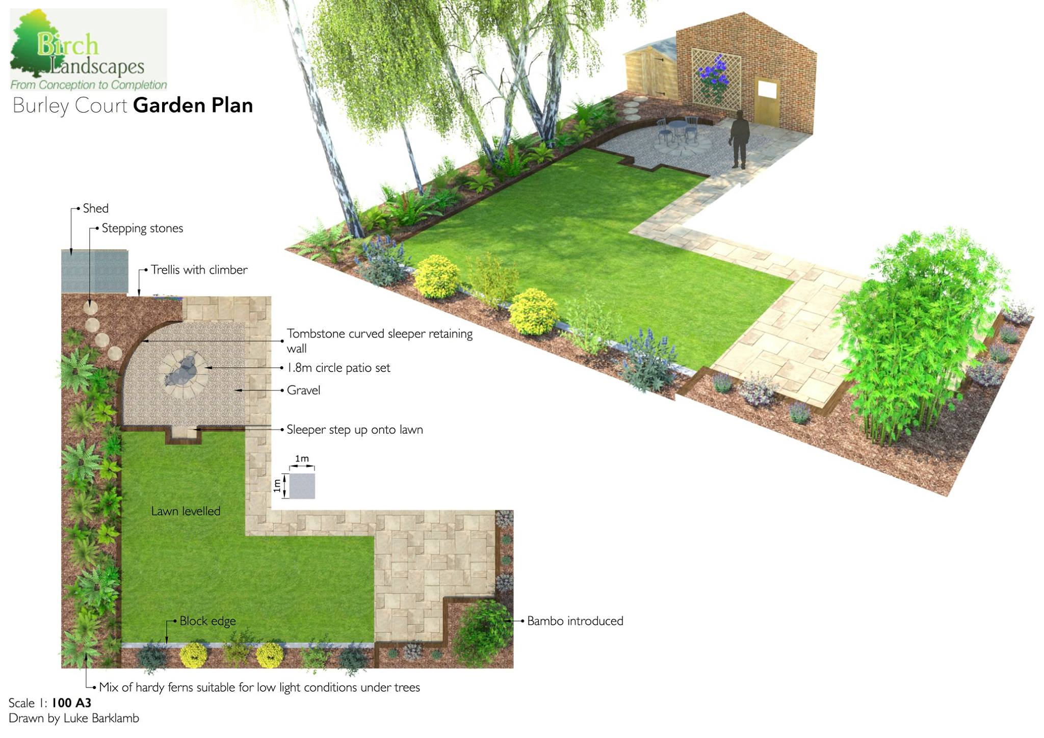 Affordable garden design in Milton Keynes