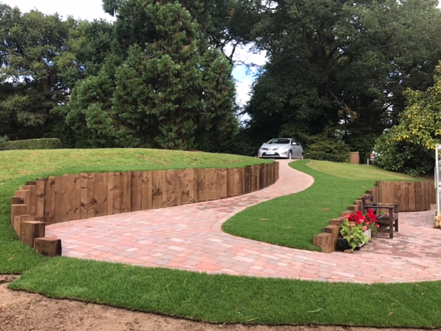 Driveway and garden design in Milton Keynes